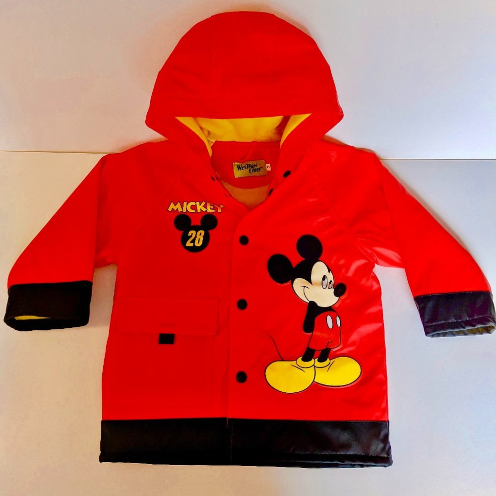 WESTERN CHIEF Mickey Mouse Raincoat (size 2T)